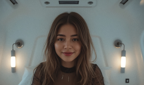 Vela, hydroponics tech aboard the Mars Cycler